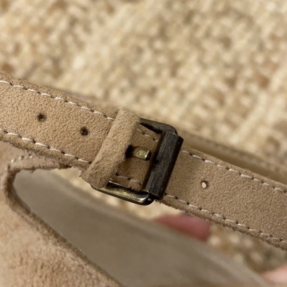JOE’S JEANS Vaughn Latte Suede Leather Heels - Picture 11 of 12